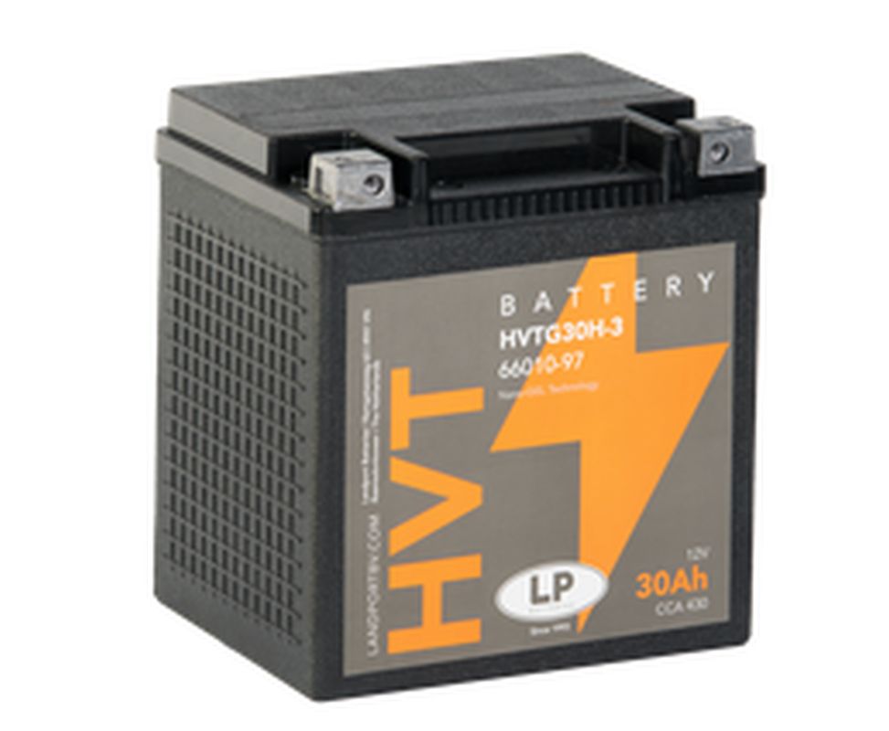 LANDPORT akumulátor gelový HVTG30H-3 (MH HVTG30H-3) 12V 30AH 166X130X175 HEAVY V-TWIN bezúdržbový - (zvýšený rozběhový proud 430A) (2) - nahrazuje
